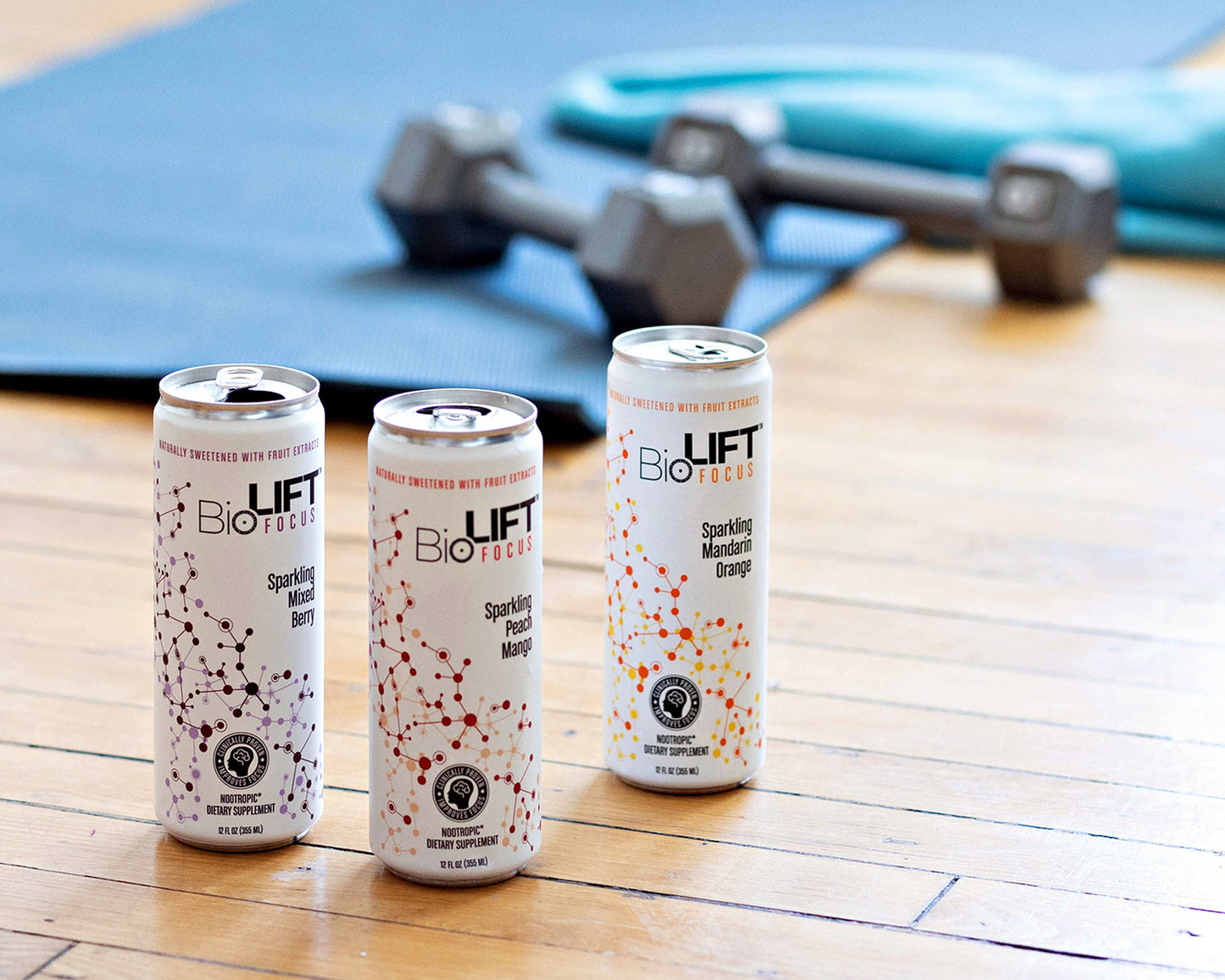BioLift™ - Variety Pack (Mandarin Orange, Peach Mango, Mixed Berry) 12- Pack